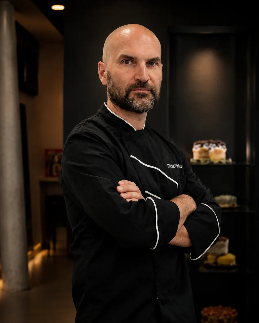 Chef Dinis Pinto, retrato profissional