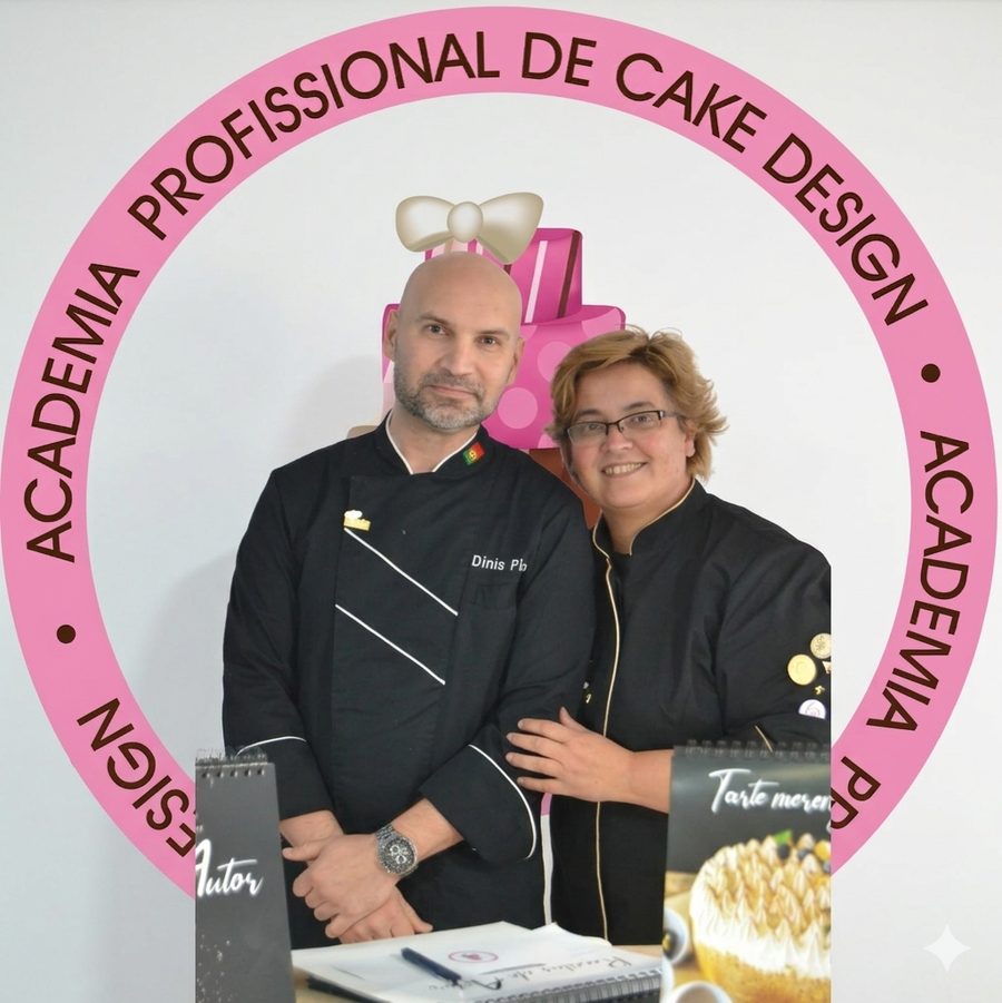 Chef Dinis Pinto e Teresa Henriques — co-autores dos livros Receitas de Autor e Legado dos Chefes